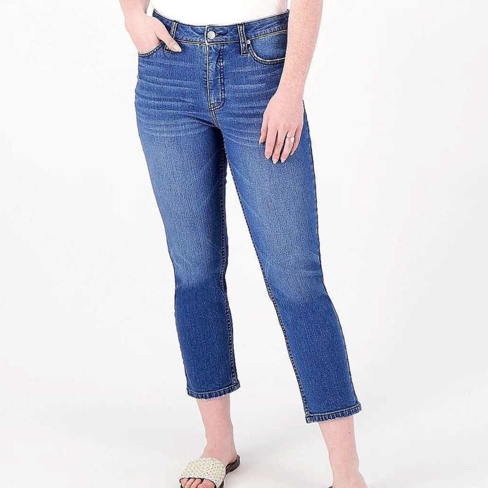 NWT Candace Cameron Bure Pacific Denim Cropped Jean 20W